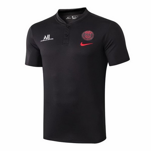 Polo Paris Saint Germain 2019-20 Negro Rojo